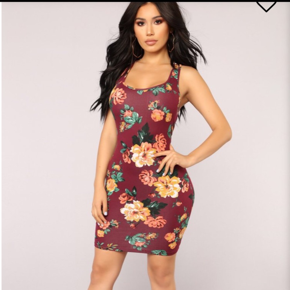 Used Fashion Nova floral dress